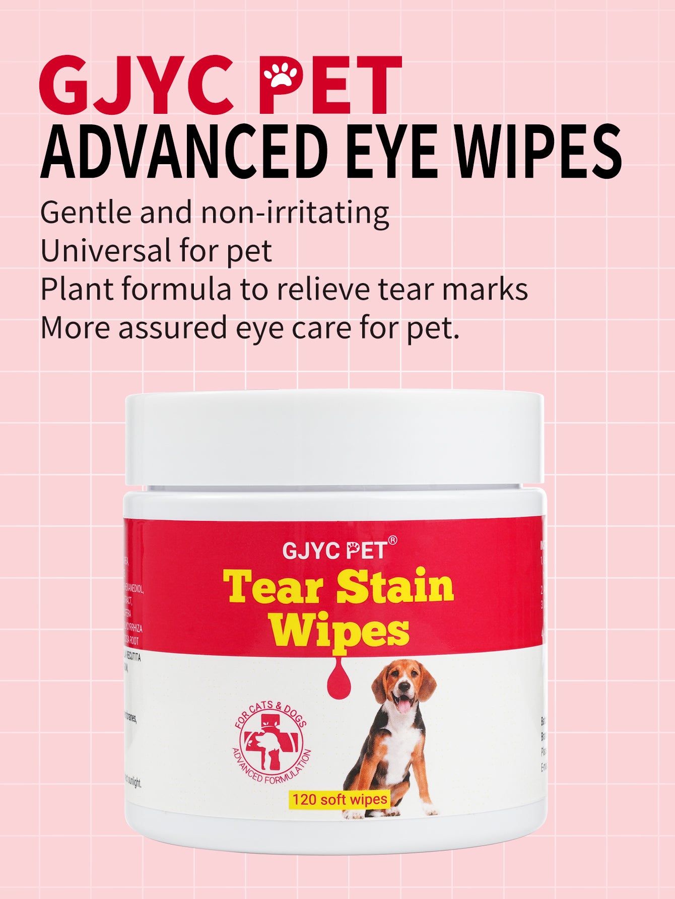 Tear Stain Remover Eye Wipes