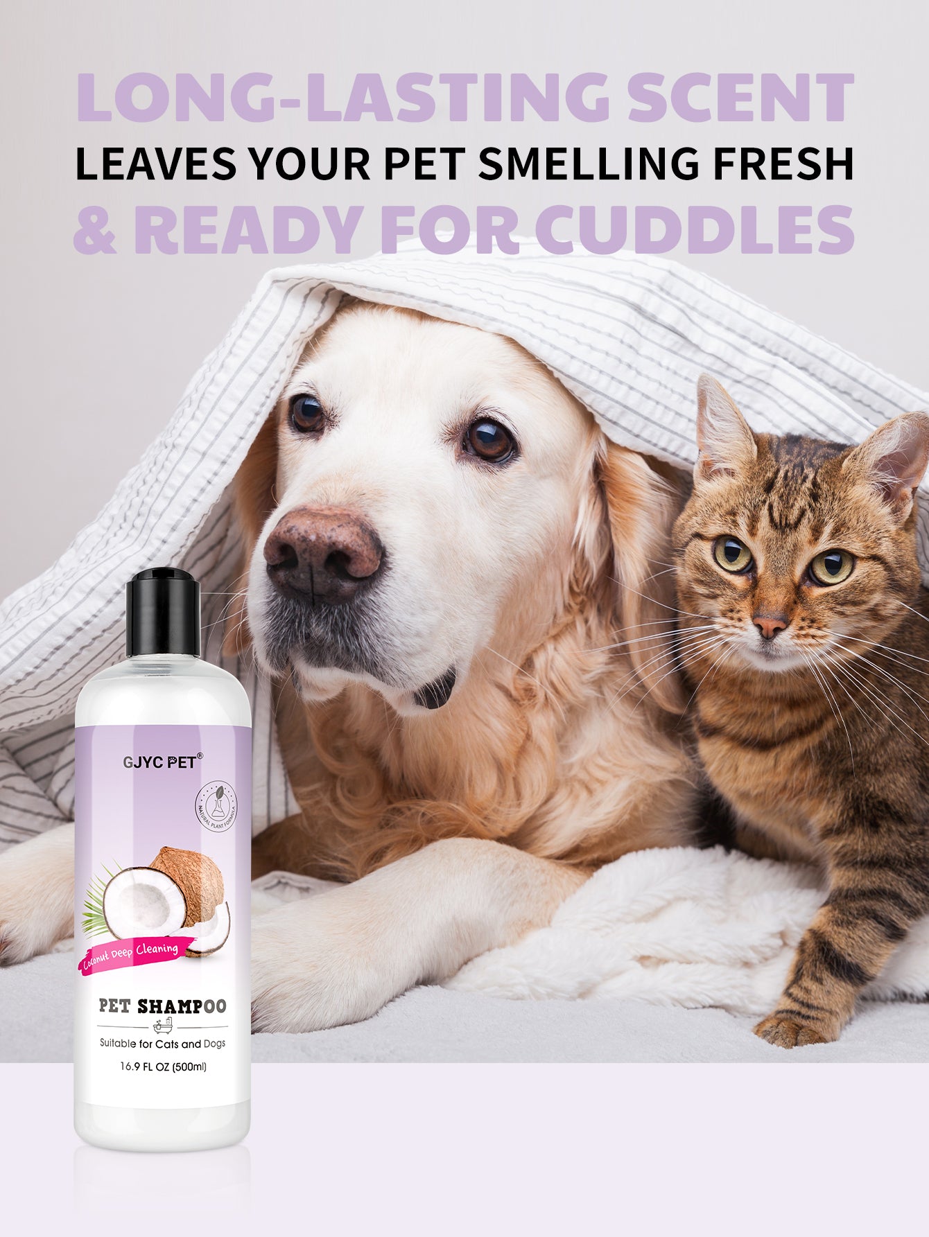 Coconut Deep Cleaning Pet Shampoo 500ml