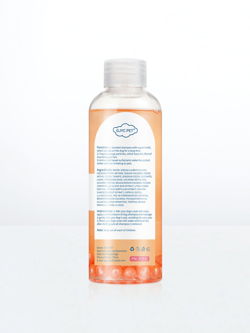 Dog Shampoo（Microcapsule Fragrance) 150ml
