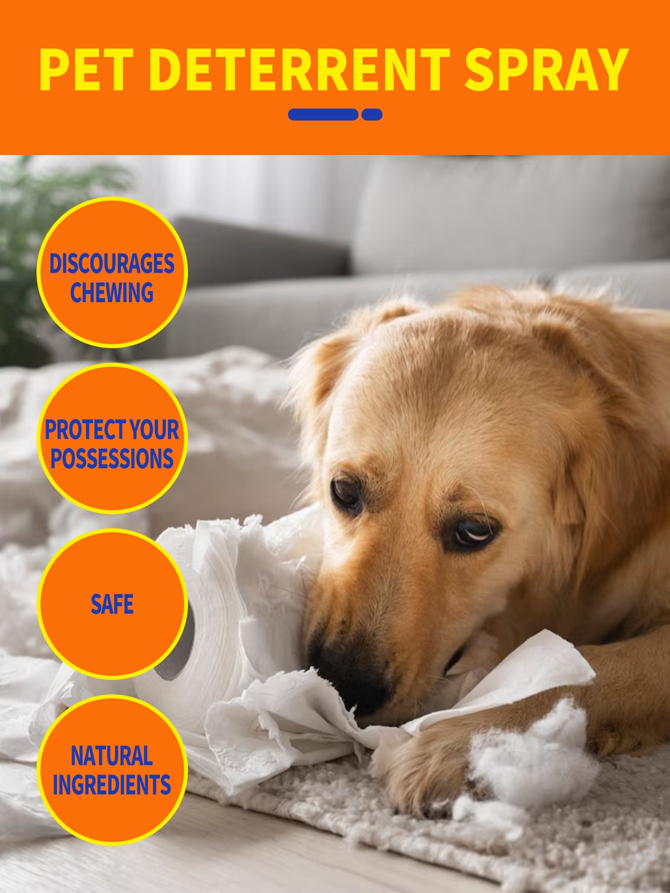 Pet Deterrent Spray 50ml