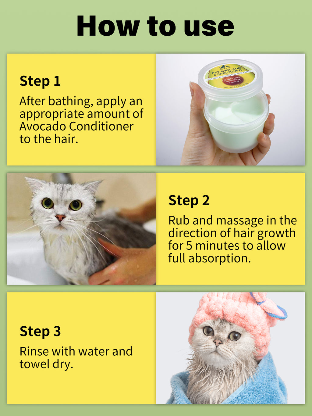 Pet Avocado Conditioner 100g