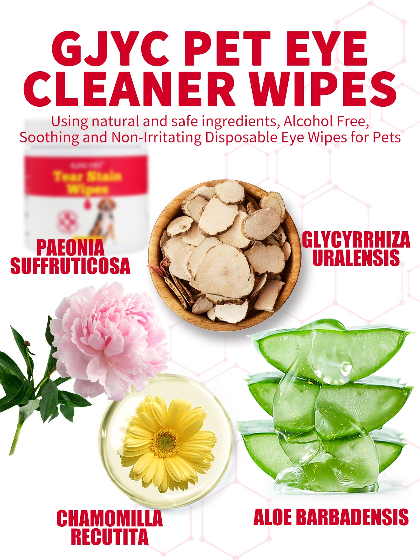 Tear Stain Remover Eye Wipes