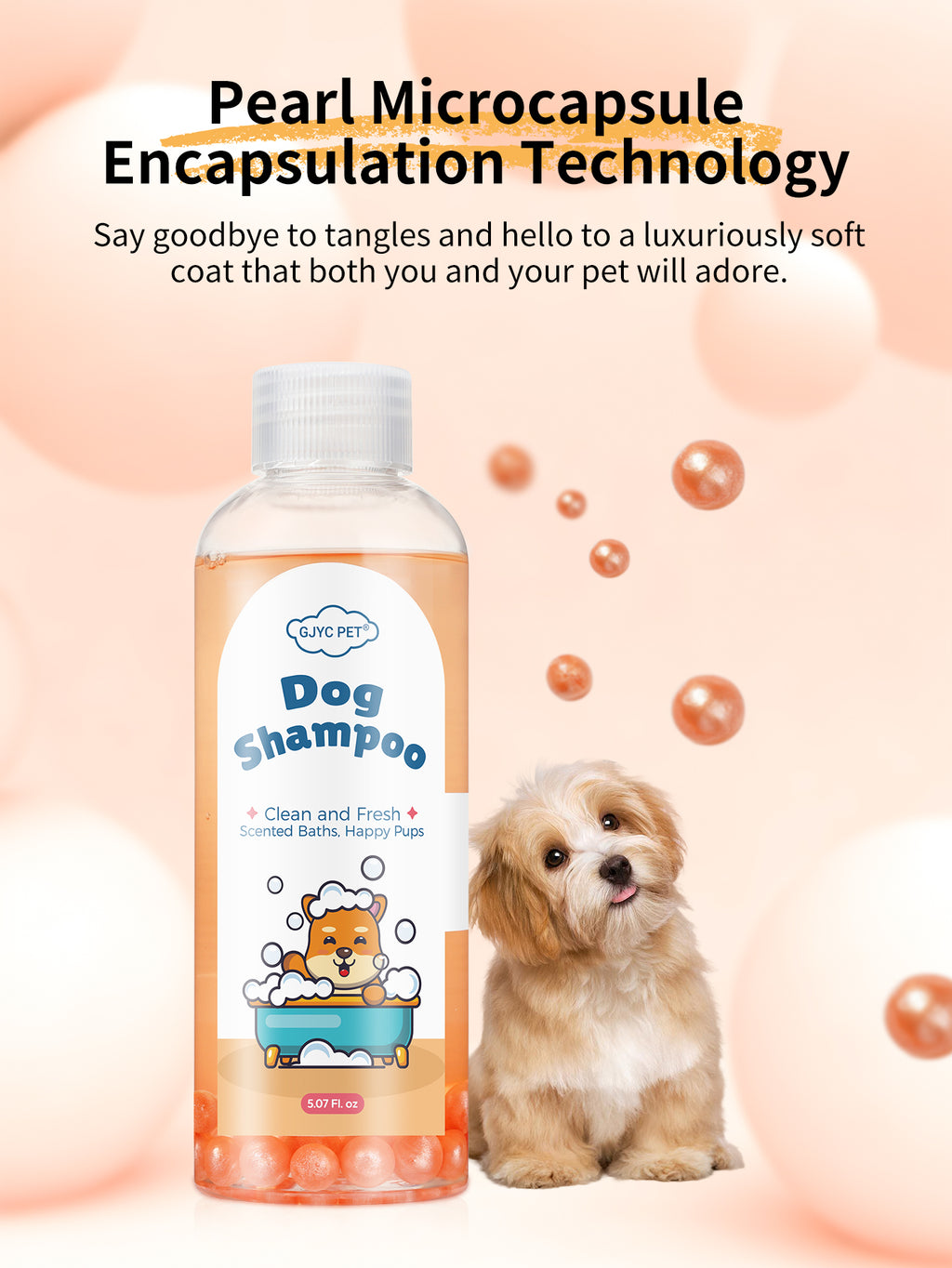 Dog Shampoo（Microcapsule Fragrance) 150ml