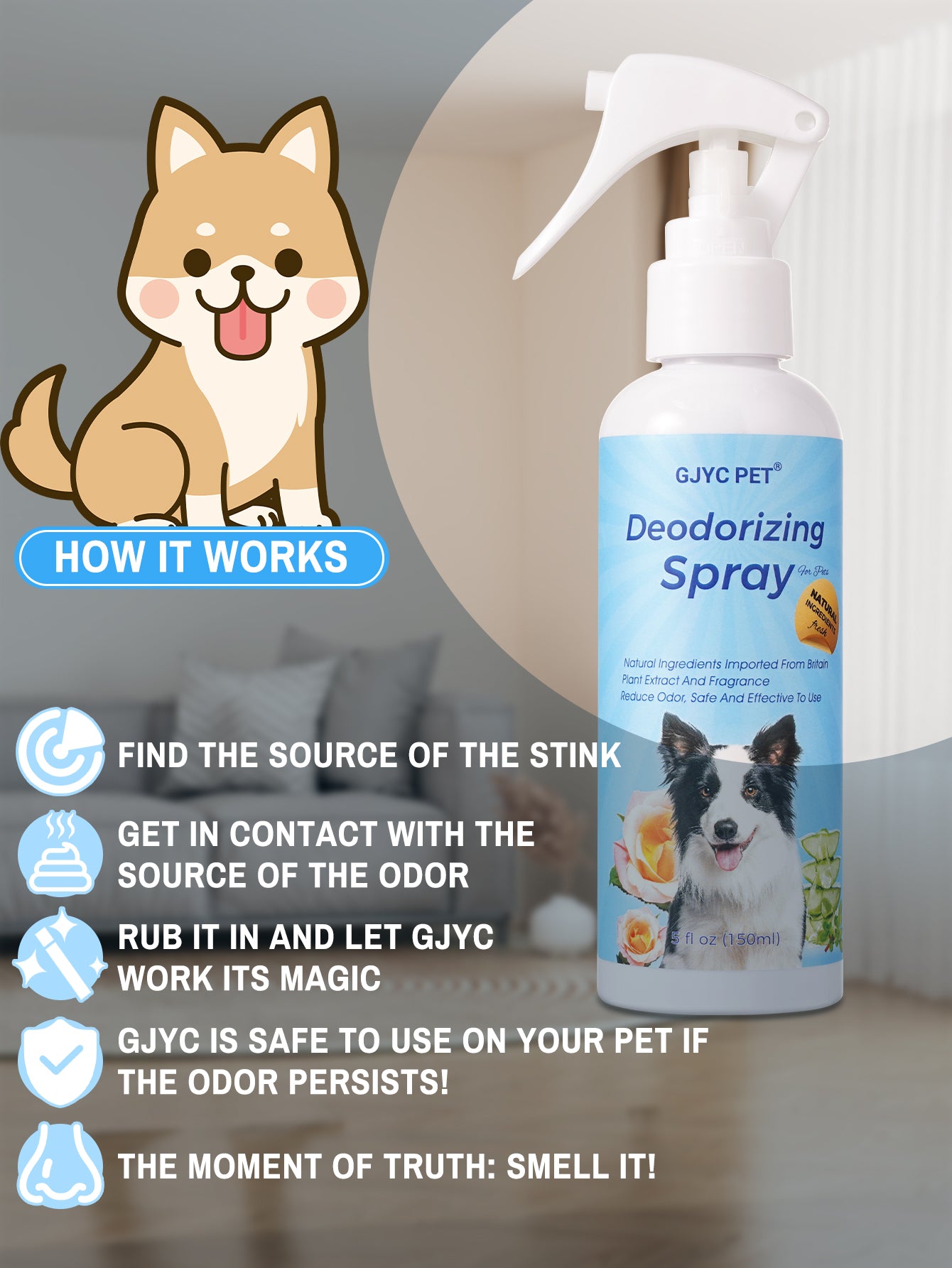 Deodorizing Spray 150ml