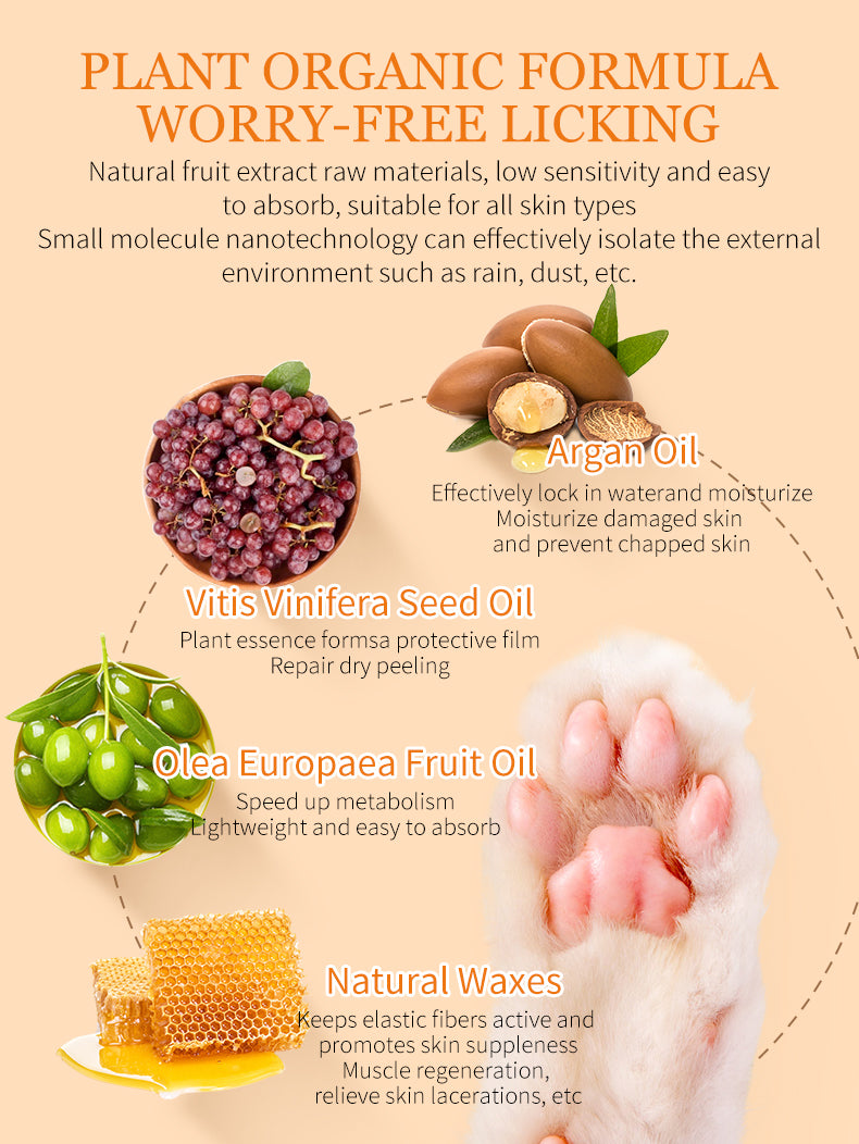 Paw Balm – Natural Paw & Nose Moisturizing Care for Dogs & Cats 60g