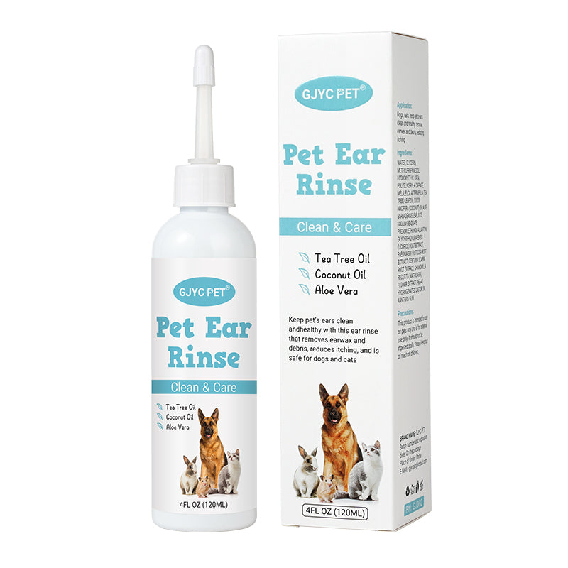 Pet Ear Rinse – Clean & Care Formula 120ml