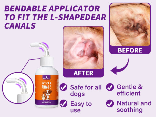 Pet Ear Rinse – Clean & Care Formula 60ml