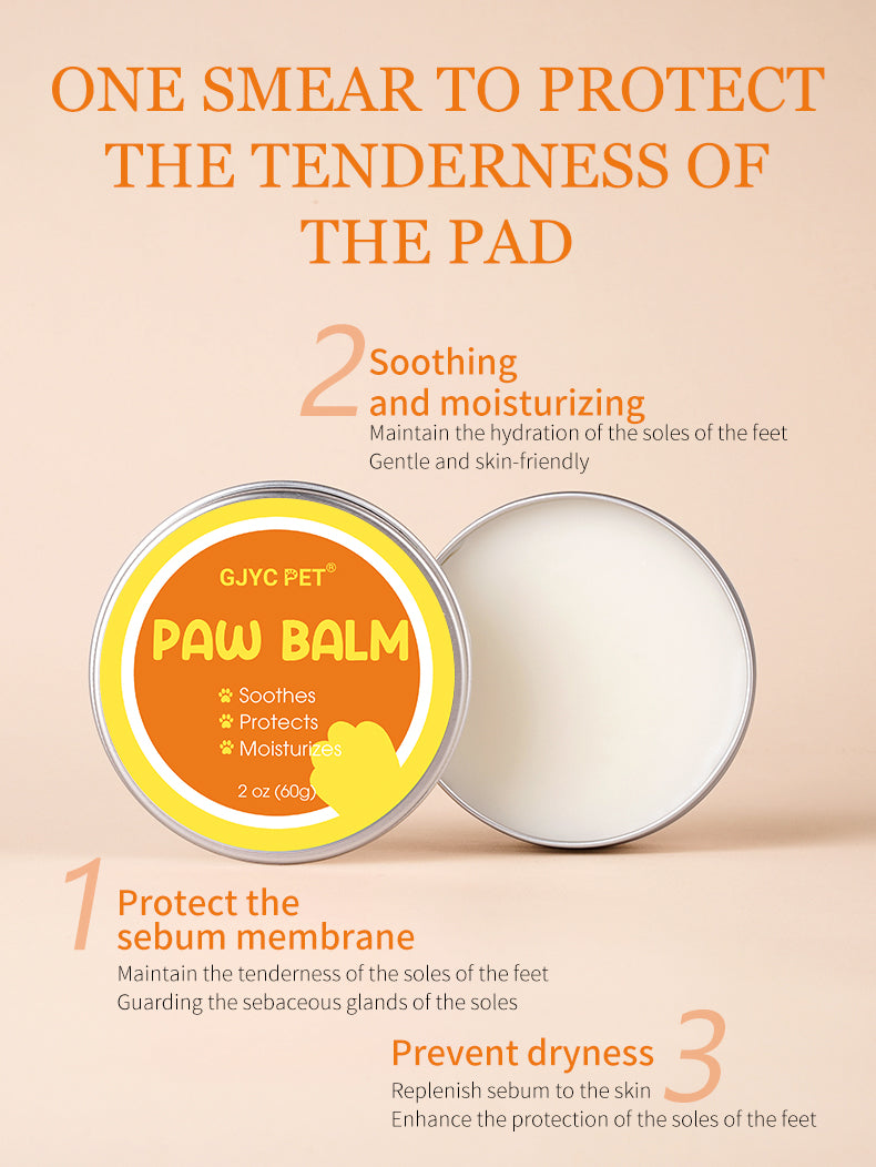 Paw Balm – Natural Paw & Nose Moisturizing Care for Dogs & Cats 60g