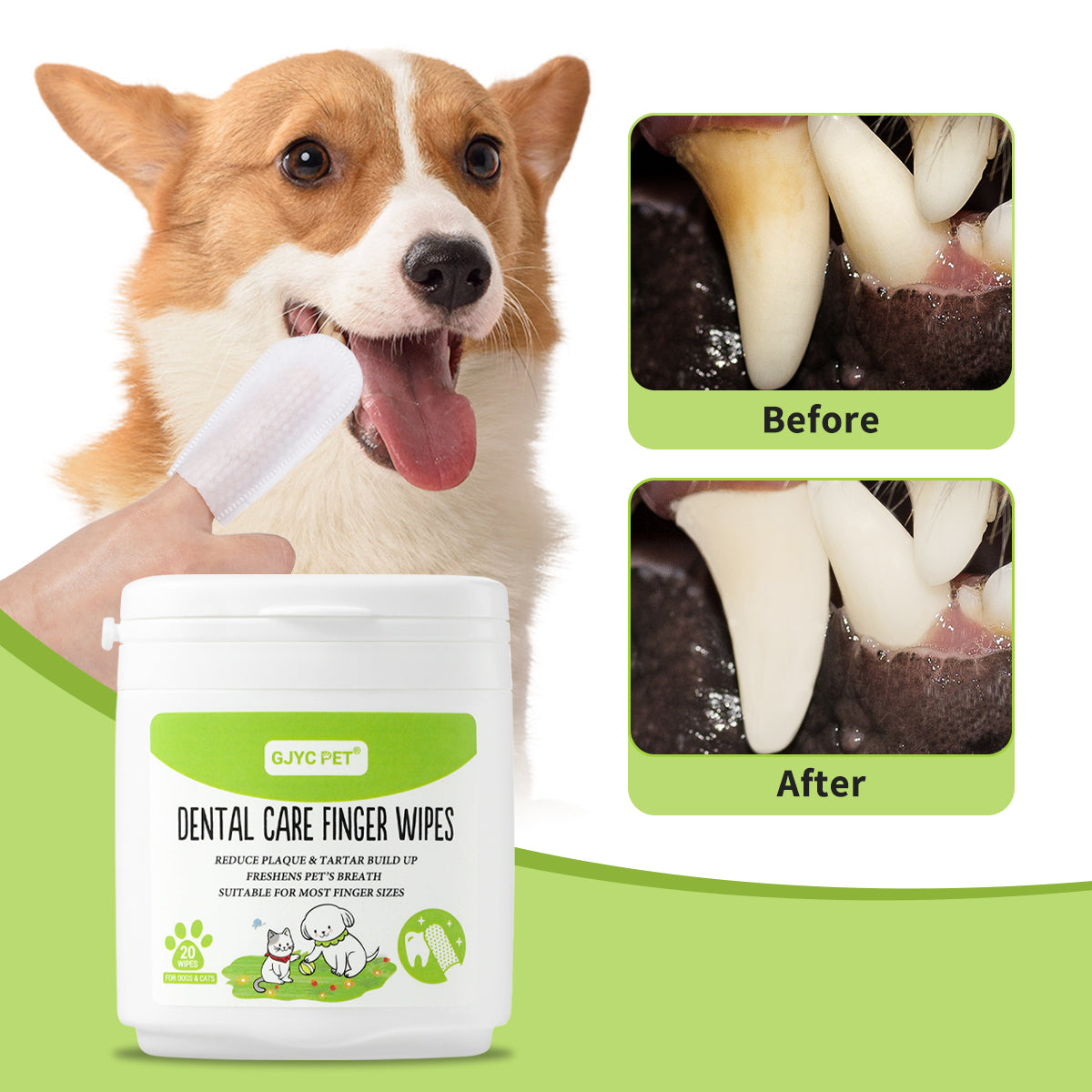 口腔護理指套濕紙巾