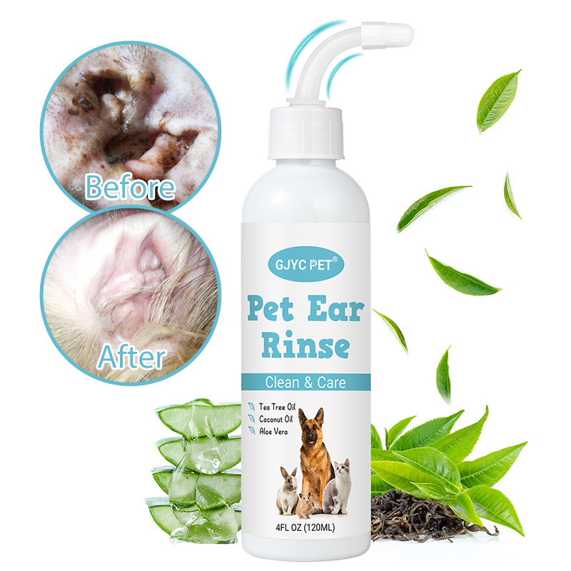 Pet Ear Rinse – Clean & Care Formula 120ml