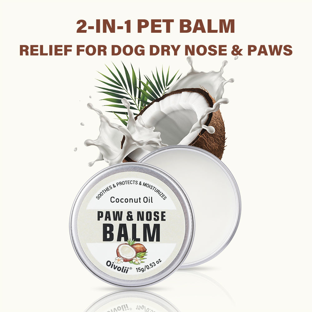 二合一寵物爪鼻護理膏 – 椰子油配方 15克
