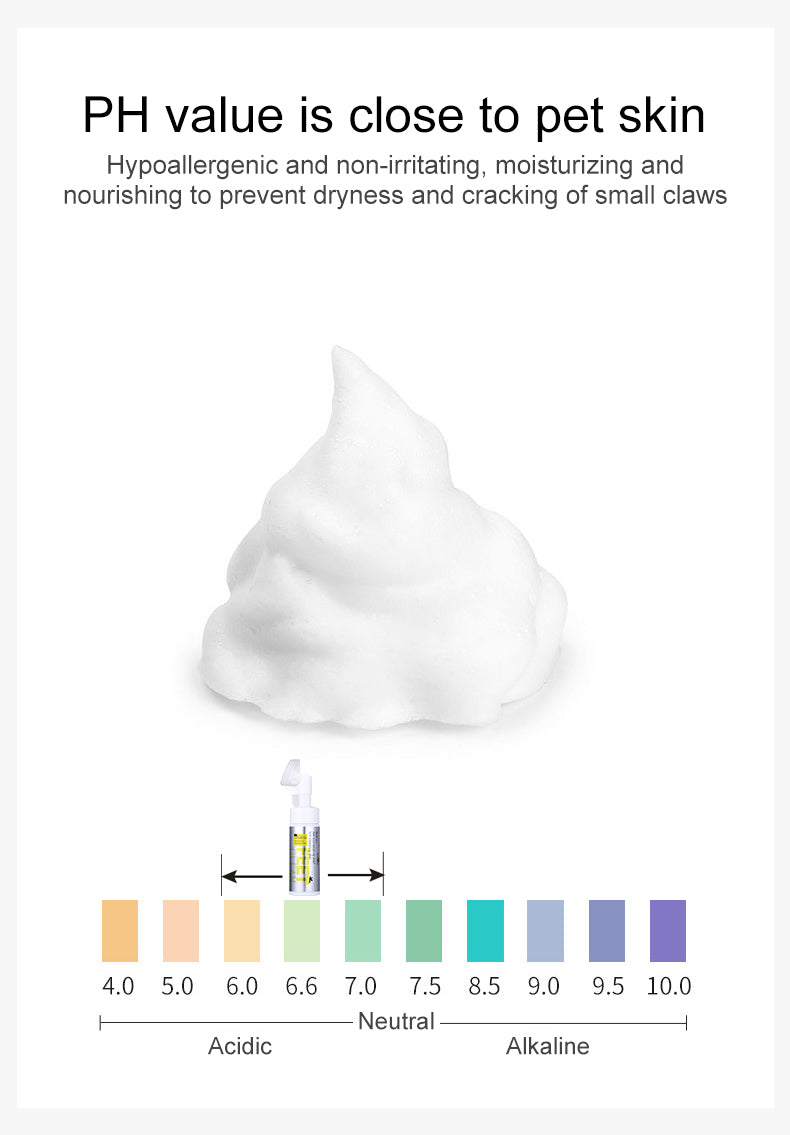 Pet Paw Cleansing Bubble 150ml