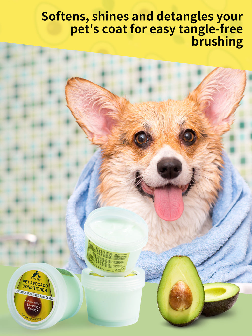 Pet Avocado Conditioner 100g