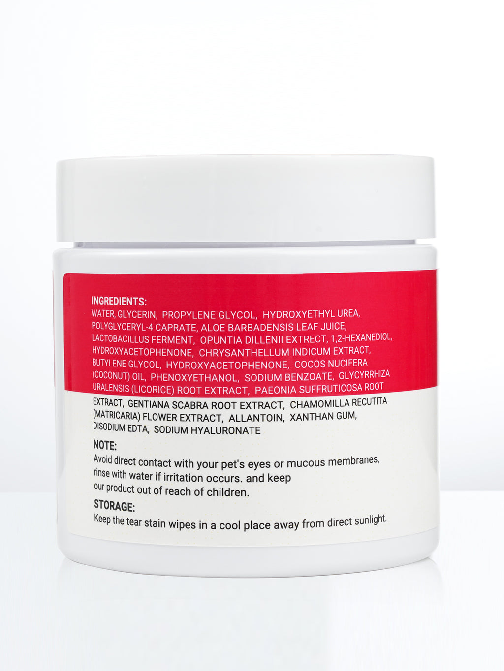 Tear Stain Remover Eye Wipes