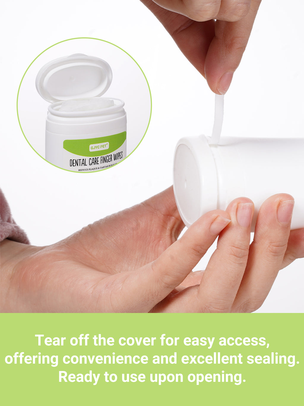 口腔護理指套濕紙巾