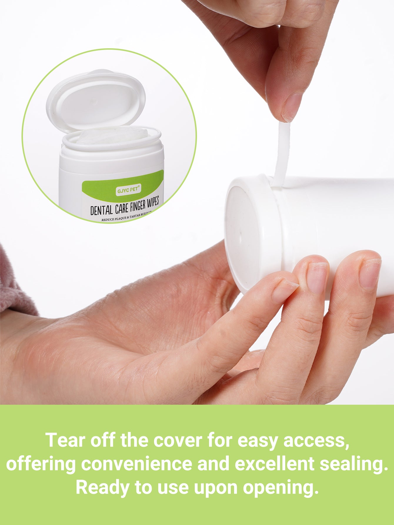 口腔護理指套濕紙巾