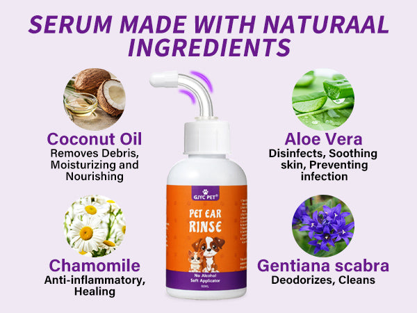 Pet Ear Rinse – Clean & Care Formula 60ml